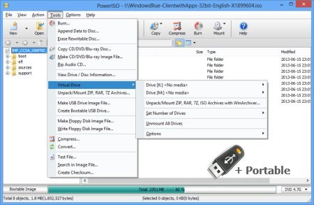 PowerISO v8.3 + Portable