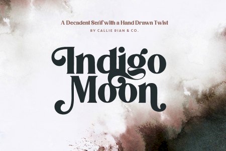 Indigo Moon Decadent Serif