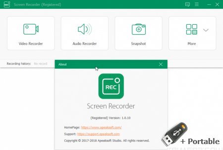 Apeaksoft Screen Recorder 2.0.8 + Portable