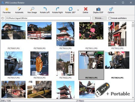 JPEG Lossless Rotator 10.0 + Portable