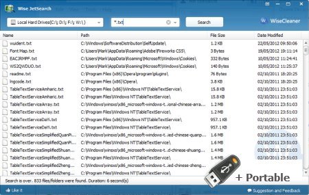 Wise JetSearch 4.1.4.219 + Portable