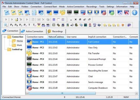 Remote Administrator Control Client 5.0.9.0