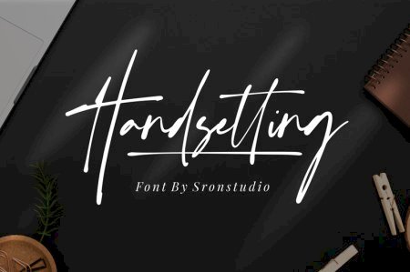 Handsetting Font