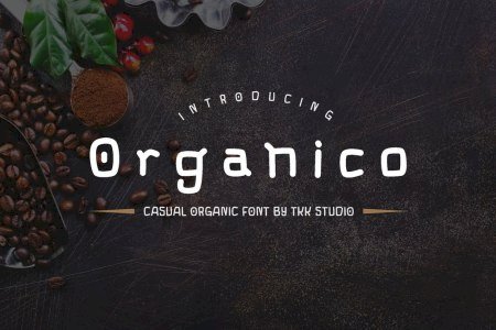 Organico - casual organic font