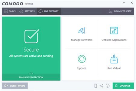 Comodo Firewall 12.2.2.8012