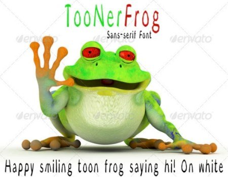 Toonerfrog Font