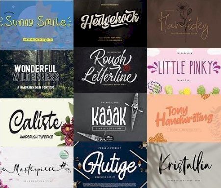 Super Fonts Pack Master Vol. 6 - 40 Fonts