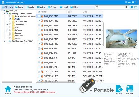 Hasleo Data Recovery 5.8 Multilingual + Portable + WinPE
