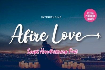 Afire Love Font