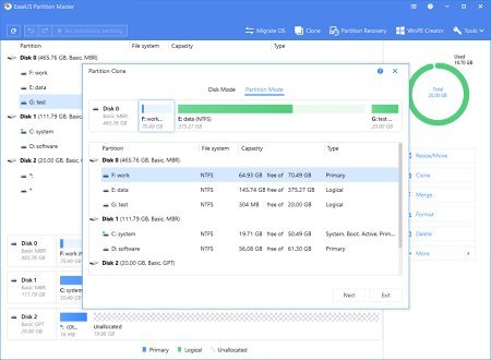 EaseUS Partition Master 16.0 + WinPE