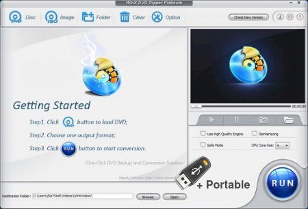 WinX DVD Ripper Platinum v8.21.1 + Portable