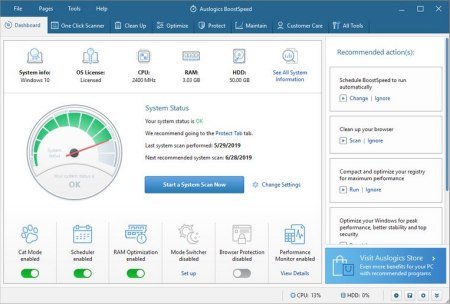 Auslogics BoostSpeed v13.0.0.7 + Portable