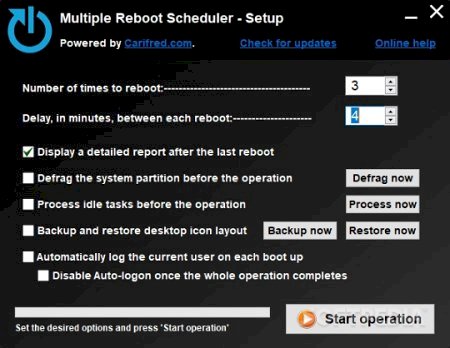 Multiple Reboot Scheduler v2.5.1.0