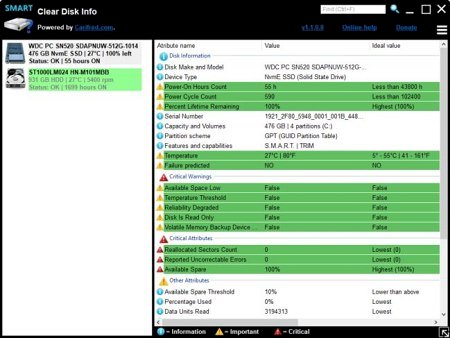 Clear Disk Info v4.2.1.0