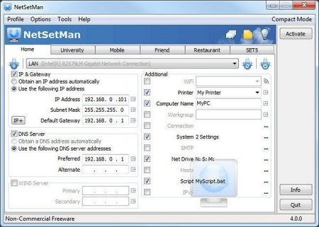 NetSetMan v5.1.1