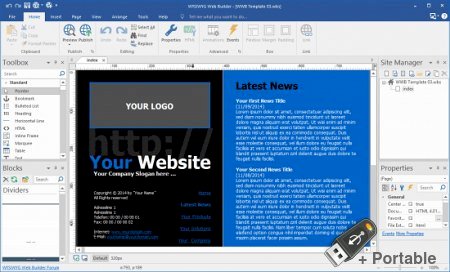 WYSIWYG Web Builder v18.1.0 + Portable