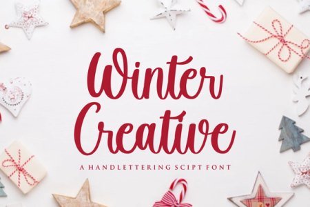 Winter Creative Font