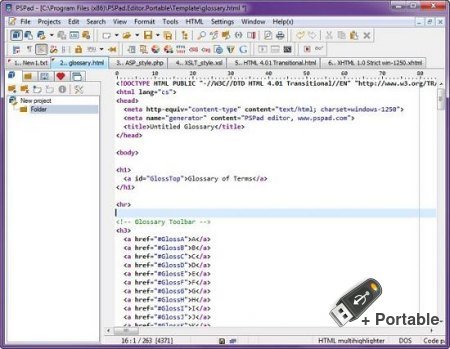 PSPad Editor 5.0.4 Build 540 + Portable