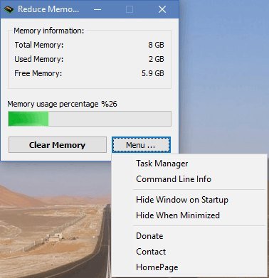 Reduce Memory 1.6