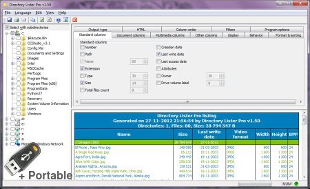 Directory List & Print Pro v4.23 + Portable