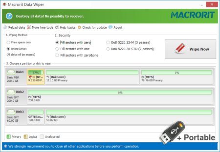 Macrorit Data Wiper v7.0.2 Unlimited Edition + Portable