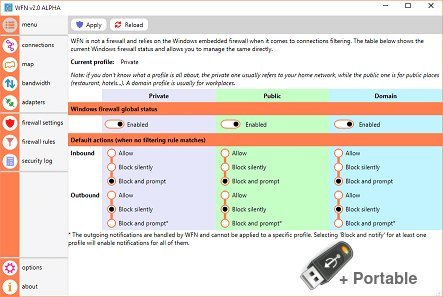 Windows Firewall Notifier 2.6 Alpha + Portable